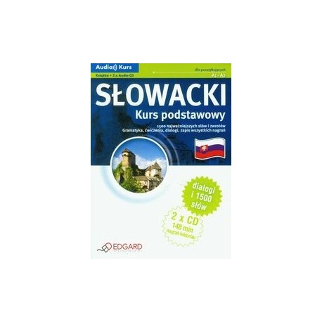 Słowacki Kurs podstawowy A1-A2 Książka + 2 x Audio CD Praca zbiorowa