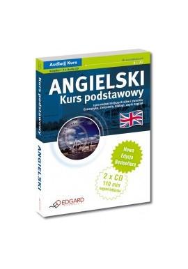 Angielski Kurs podstawowy A1-A2 Książka + 2 x Audio CD Marta Kosińska, Kinga Szemraj