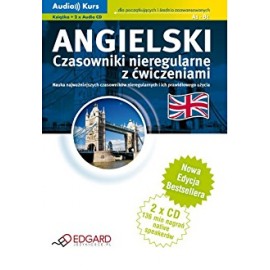 Angielski Czasowniki nieregularne z ćwiczeniami A1-B1 Książka + 2 x Audio CD Katarzyna Wiśniewska