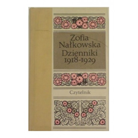Zofia Nałkowska Dzienniki 1918 - 1929
