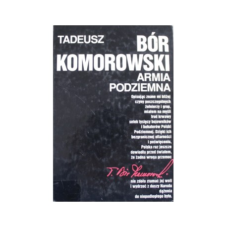 Armia Podziemia Tadeusz Bór Komorowski