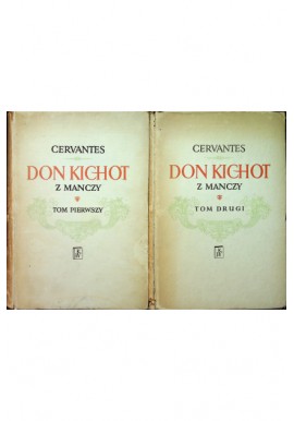 Don Kichot z Manczy Cervantes (kpl - 2 tomy)