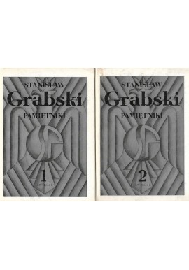 Pamiętniki Stanisław Grabski (kpl - 2 tomy)