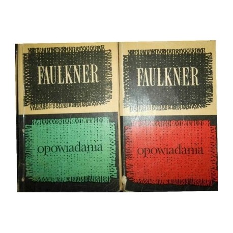 Opowiadania (kpl - 2 tomy) William Faulkner