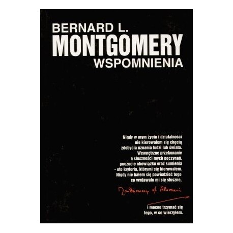Wspomnienia Bernard L. Montgomery
