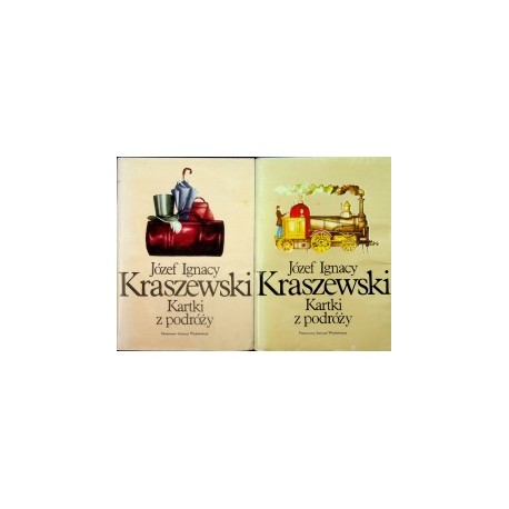 Kartki z podróży Józef Ignacy Kraszewski (kpl - 2 tomy)