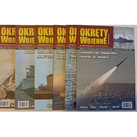 Magazyn Okręty Wojenne Rok 2020 6 numerów KPL