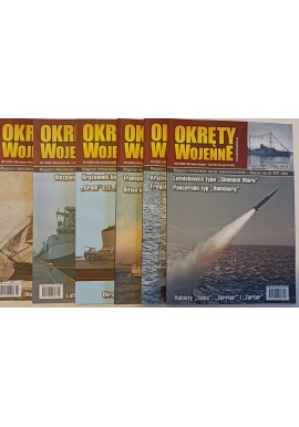 Magazyn Okręty Wojenne Rok 2020 6 numerów KPL