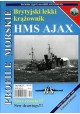 Brytyjski lekki krążownik HMS AJAX Sławomir Brzeziński Seria Profile Morskie nr 1