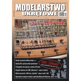 Modelarstwo Okrętowe nr 6/2012 proj. 660 ORP "ORKAN" plany modelarskie w skali 1:100 i 1:50 cz.2 Praca zbiorowa