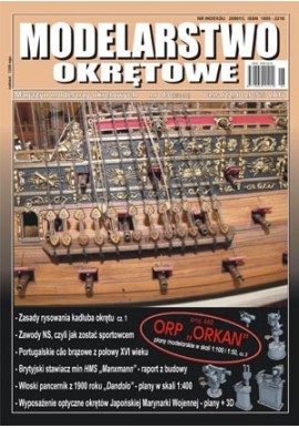 Modelarstwo Okrętowe nr 6/2012 proj. 660 ORP "ORKAN" plany modelarskie w skali 1:100 i 1:50 cz.2 Praca zbiorowa