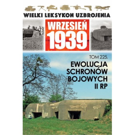 Wielki Leksykon Uzbrojenia Wrzesień 1939 Tom 225 Ewolucja schronów bojowych II RP Łukasz Drzensla, Jerzy Sadowski