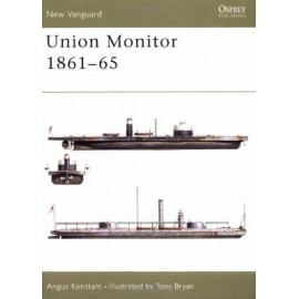 Union Monitor 1861-65 Angus Konstam Seria New Vanguard 45