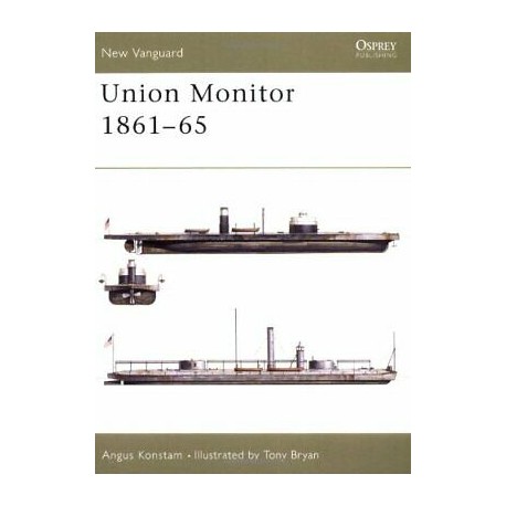 Union Monitor 1861-65 Angus Konstam Seria New Vanguard 45