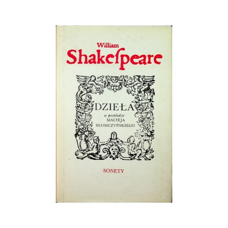 Sonety Dzieła William Shakespeare