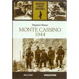 Monte Cassino 1944 Zbigniew Wawer Biblioteka II Wojny Światowej