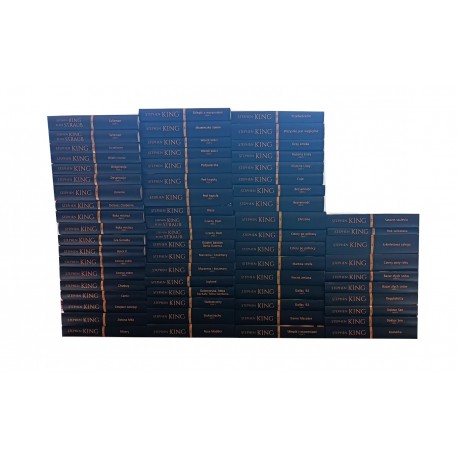 Kolekcja Mistrza Grozy 64 tomy - kpl Stephen King