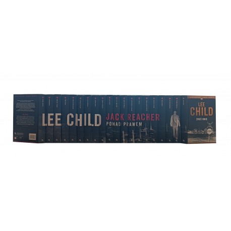 Jack Reacher Ponad prawem 20 tomów - kpl Lee Child