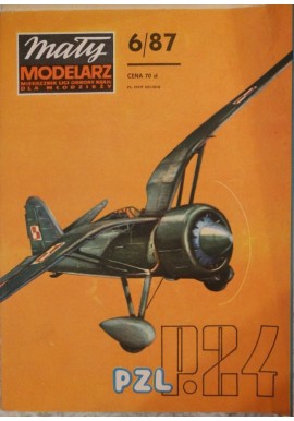 Mały modelarz 6/87 Samolot myśliwski PZL P-24 G