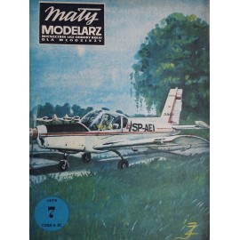 Mały modelarz 7/79 Samolot Szkolno Treningowy Zlin 42-M