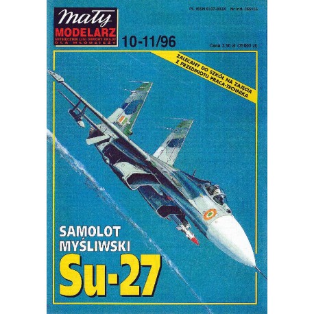 Mały modelarz 10-11/96 Samolot Myśliwski Su-27