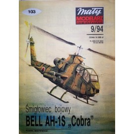Mały modelarz 9/94 Śmigłowiec bojowy Bell AH-1S Cobra
