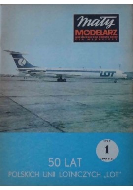 Mały modelarz 1/79 50 Lat Polskich Lini Lotniczych Lot