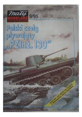 Mały modelarz 9/95 Polski Czołg Pływający PZINż.130
