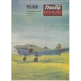 Mały modelarz 10/88 Radziecki Samolot Bombowy Ił 4