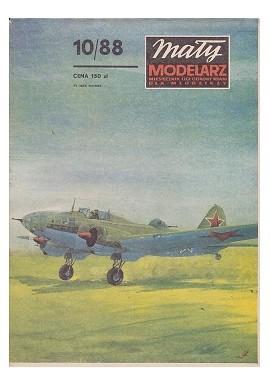 Mały modelarz 10/88 Radziecki Samolot Bombowy Ił 4
