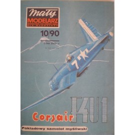 Mały modelarz 10/90 Pokładowy Samolot Myśliwski Chance Vought F4U-ID Corsair