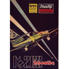 Mały modelarz 9/91 Samolot Myśliwski Me 262 Schwalbe
