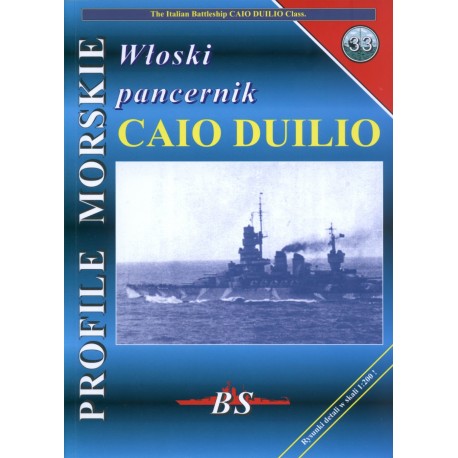 Włoski pancernik CAIO DUILIO Sławomir Brzeziński Seria Profile Morskie nr 33