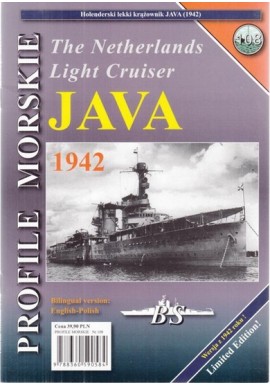 The Netherlands Light Cruiser JAVA Sławomir Brzeziński, Jerzy Lewandowski Seria Profile Morskie nr 108