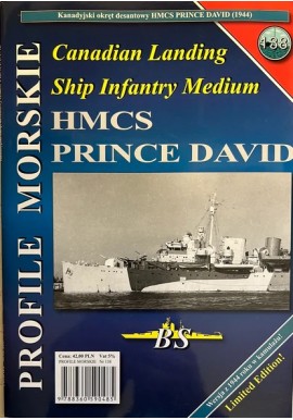 Canadian Landing Ship Infantry Medium HMCS PRINCE DAVID Sławomir Brzeziński Seria Profile Morskie nr 138