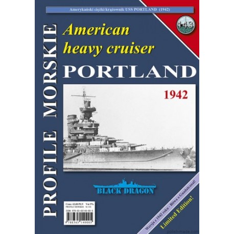 American heavy cruiser PORTLAND Sławomir Brzeziński Seria Profile Morskie nr 143