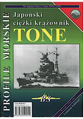 Japoński ciężki krążownik TONE Sławomir Brzeziński Seria Profile Morskie nr 13