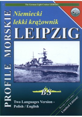 Niemiecki lekki krążownik LEIPZIG Sławomir Brzeziński Seria Profile Morskie nr 58