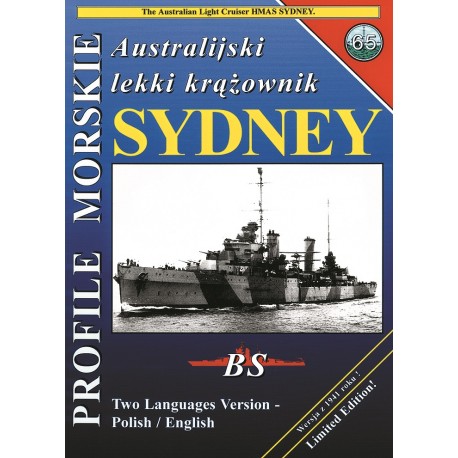 Australijski lekki krążownik SYDNEY Sławomir Brzeziński Seria Profile Morskie nr 65