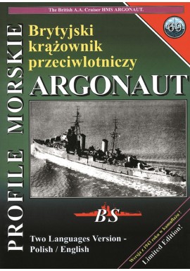 Brytyjski krążownik przeciwlotniczy ARGONAUT Sławomir Brzeziński Seria Profile Morskie nr 69