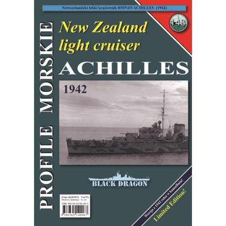 New Zealand light cruiser ACHILLES (1942) Sławomir Brzeziński Seria Profile Morskie nr 148