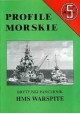 Brytyjski Pancernik HMS WARSPITE Sławomir Brzeziński Seria Profile Morskie nr 5