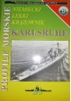 Niemiecki lekki krążownik KARLSRUHE Sławomir Brzeziński Seria Profile Morskie nr 8