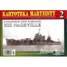 Amerykański lekki krążownik USS NASHVILLE Sławomir Brzeziński Kartoteka Marynisty nr 2