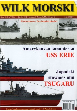 Amerykańska kanonierka USS ERIE, Japoński stawiacz min TSUGARU S. Brzeziński, W. Kwiatkowski Wilk Morski Sierpień 2012