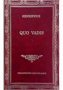 Quo Vadis Henryk Sienkiewicz