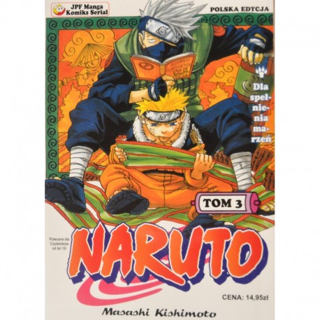 Naruto Tom 3 Masashi Kishimoto