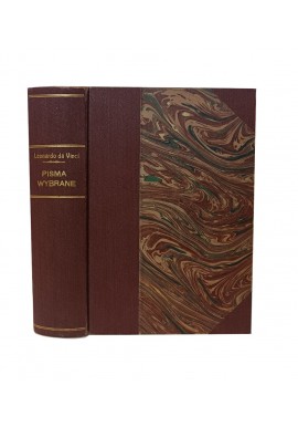 DA VINCI Leonardo - Pisma wybrane 2 tomy wyd. 1913r