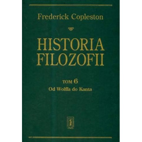 Historia filozofii tom 6 Frederick Copleston