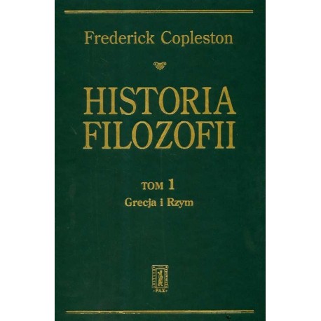Historia filozofii tom 1 Frederick Copleston